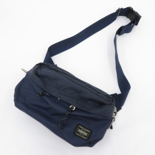PORTER | ポーター PORTER FORCE/2WAY ウエストバッグ ネイビー【瀬戸大橋店】