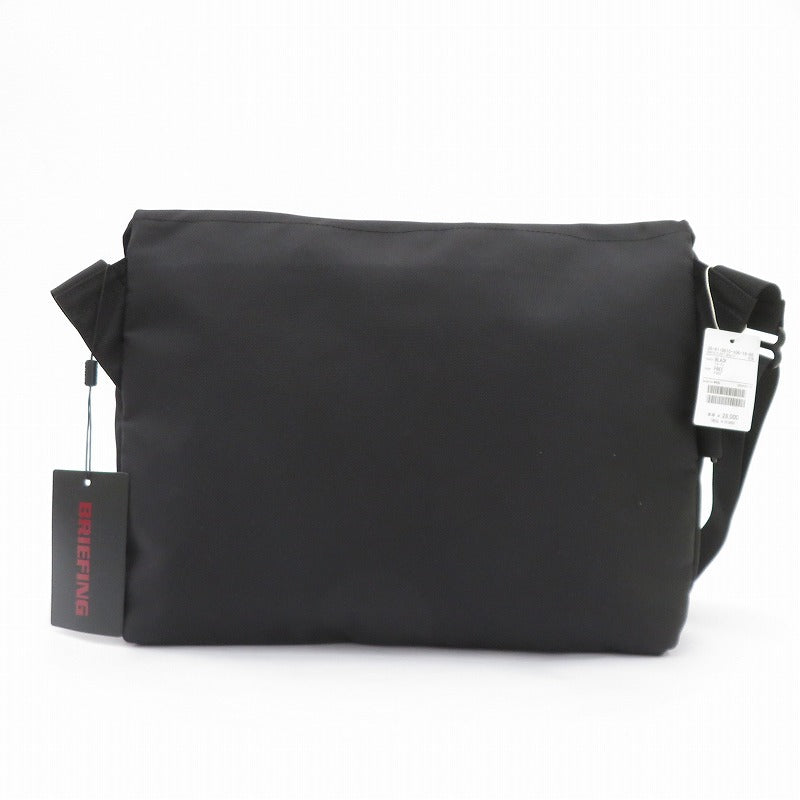 BRIEFING | ブリーフィング × BEAMS PLUS FLEET MESSENGER 13 ショルダーバッグ 38-61-0010-106-19-88 ブラック【瀬戸大橋店】