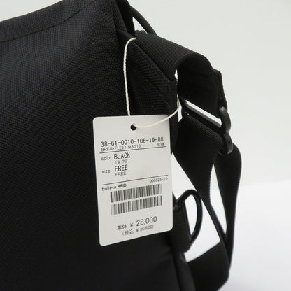 BRIEFING | ブリーフィング × BEAMS PLUS FLEET MESSENGER 13 ショルダーバッグ 38-61-0010-106-19-88 ブラック【瀬戸大橋店】