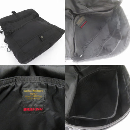 BRIEFING | ブリーフィング × BEAMS PLUS FLEET MESSENGER 13 ショルダーバッグ 38-61-0010-106-19-88 ブラック【瀬戸大橋店】