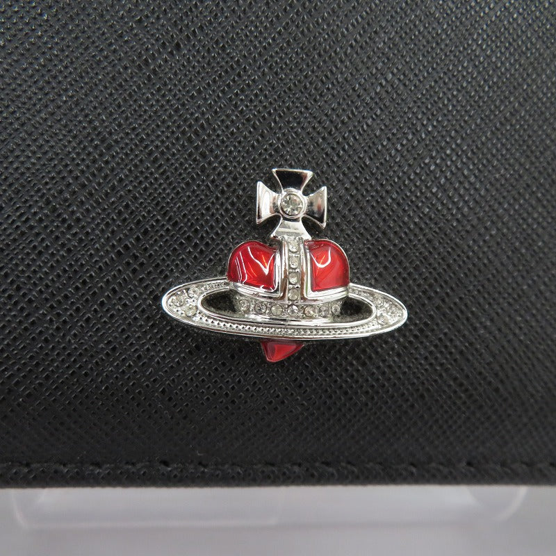 Vivienne Westwood | ヴィヴィアンウエストウッド DIAMANTE SERIES 長財布 ブラック【瀬戸大橋店】