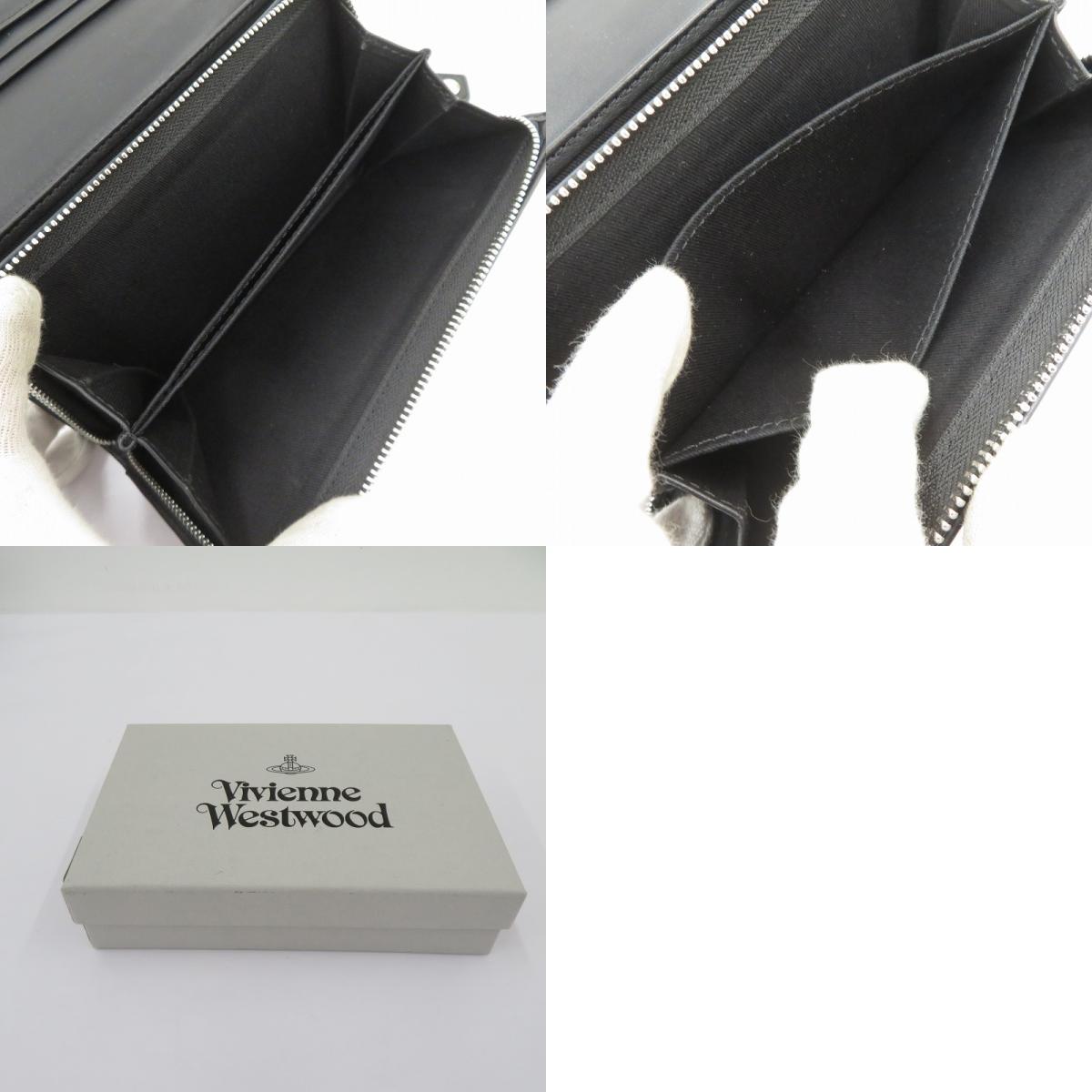 Vivienne Westwood | ヴィヴィアンウエストウッド DIAMANTE SERIES 長財布 ブラック【瀬戸大橋店】