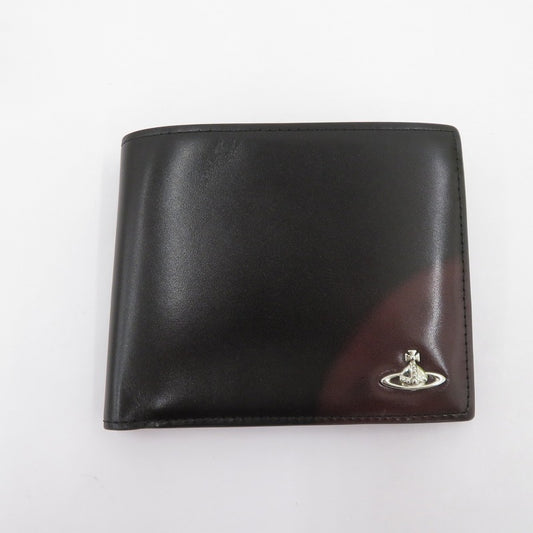 Vivienne Westwood | ヴィヴィアンウエストウッド ADVAN 二つ折り財布 VWK403 ブラック【瀬戸大橋店】