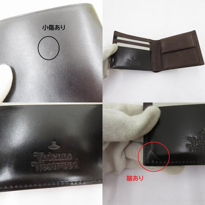 Vivienne Westwood | ヴィヴィアンウエストウッド ADVAN 二つ折り財布 VWK403 ブラック【瀬戸大橋店】