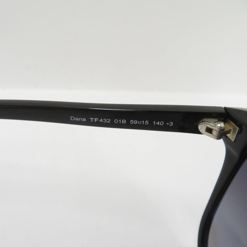 TOM FORD | トムフォード Dana サングラス TF432 サイズ：59□15 140 ブラック【瀬戸大橋店】