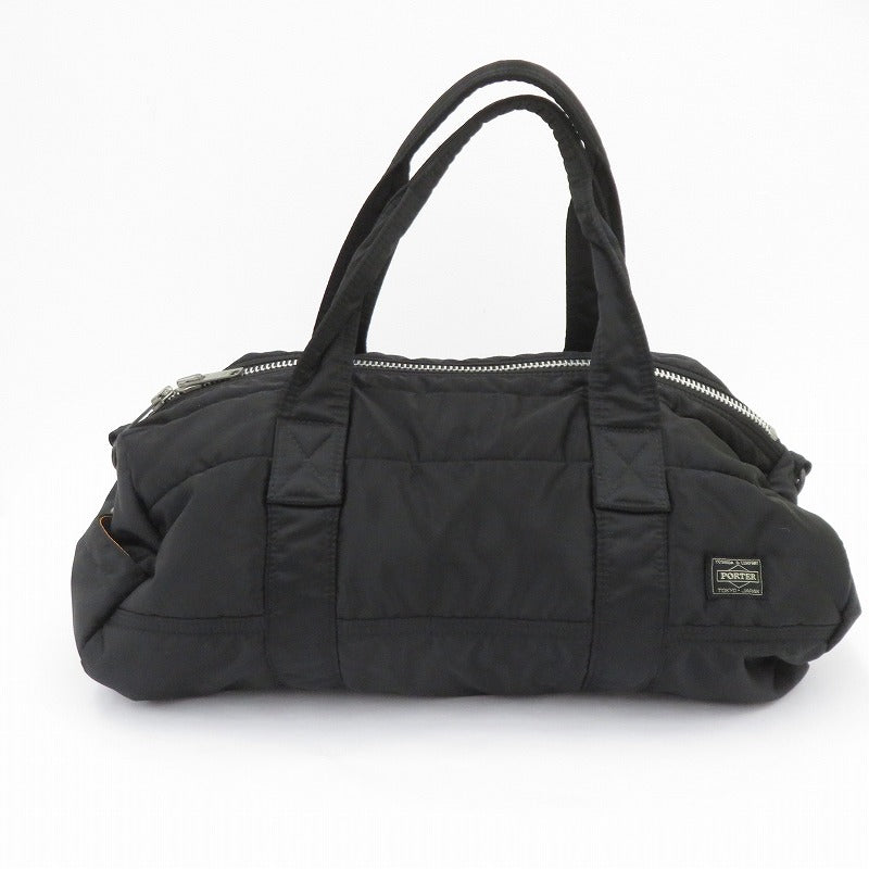 PORTER TANKER | ポータータンカー 2WAY BOSTON BAG (S) ボストンバッグ 622-06990 ブラック【瀬戸大橋店】