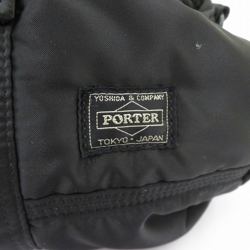 PORTER TANKER | ポータータンカー 2WAY BOSTON BAG (S) ボストンバッグ 622-06990 ブラック【瀬戸大橋店】