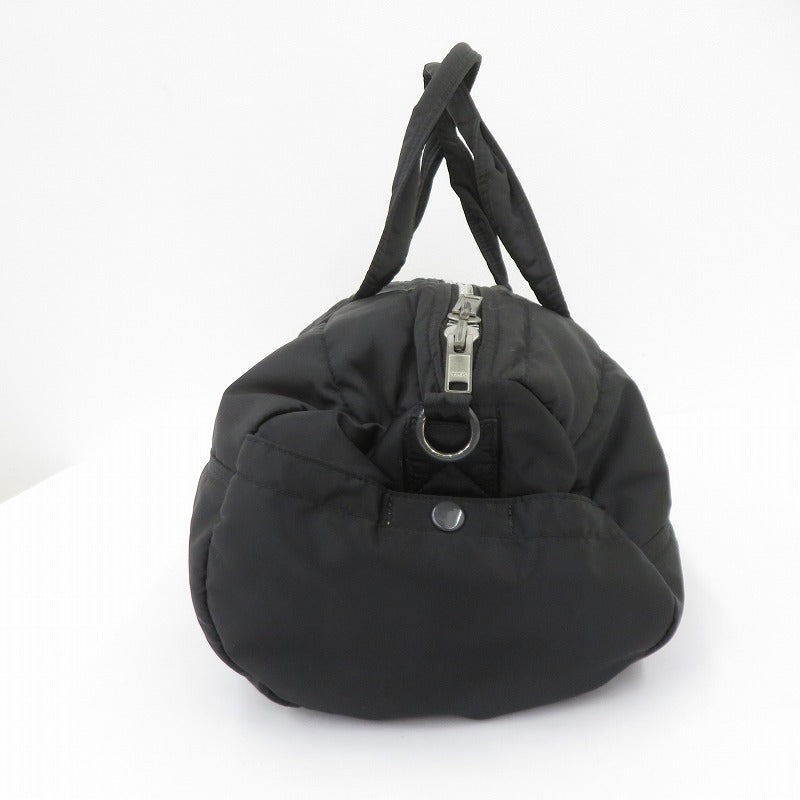 PORTER TANKER | ポータータンカー 2WAY BOSTON BAG (S) ボストンバッグ 622-06990 ブラック【瀬戸大橋店】