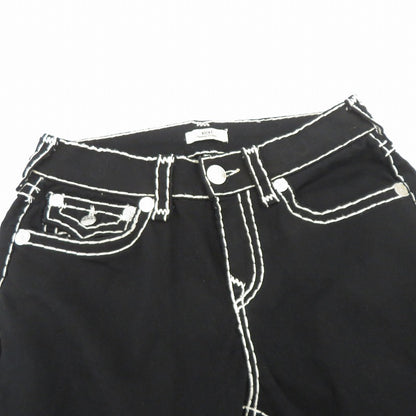 TRUE RELIGION | トゥルーレリジョン RICKY SUPER T STRAIGHT JEAN デニムパンツ 105820 ブラック サイズ：30【瀬戸大橋店】