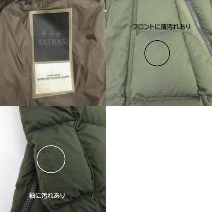 TATRAS | タトラス BOESIO ダウンジャケット MTA19A4566 カーキ サイズ：1【瀬戸大橋店】