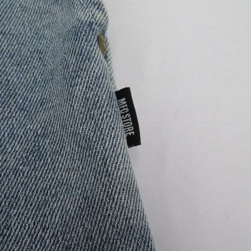 MFC STORE | エムエフシーストアー デニム ダブルニー カーゴパンツ ブルー サイズ：L【瀬戸大橋店】