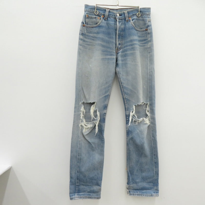 Levi's | リーバイス LOT.501 80~90S 補修有/ボタン刻印653 デニムパンツ ブルー サイズ：30【瀬戸大橋店】