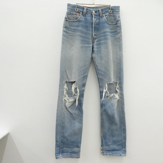 Levi's | リーバイス LOT.501 80~90S 補修有/ボタン刻印653 デニムパンツ ブルー サイズ：30【瀬戸大橋店】