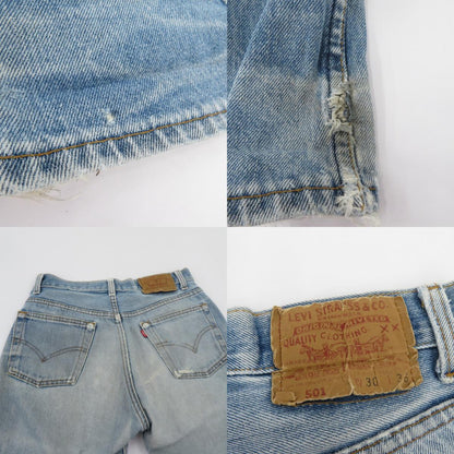 Levi's | リーバイス LOT.501 80~90S 補修有/ボタン刻印653 デニムパンツ ブルー サイズ：30【瀬戸大橋店】