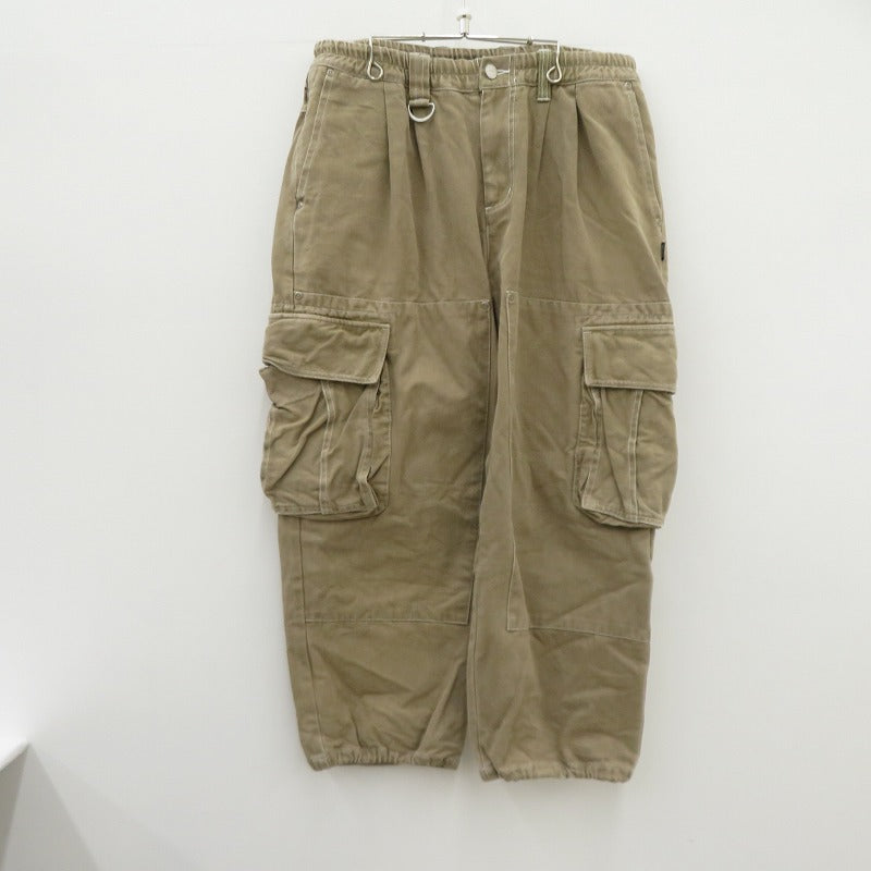 MFC STORE | エムエフシーストアー ダブルニー カーゴパンツ ベージュ サイズ：L【瀬戸大橋店】