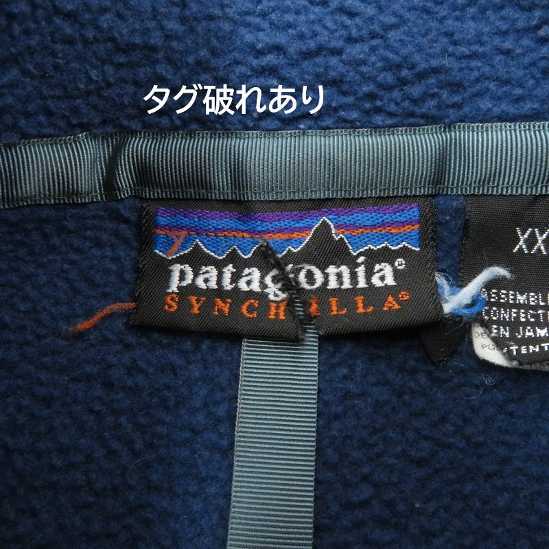 patagonia | パタゴニア シンチラスナップT プルオーバーフリース その他トップス 10521 ネイビー サイズ：XXL【瀬戸大橋店】