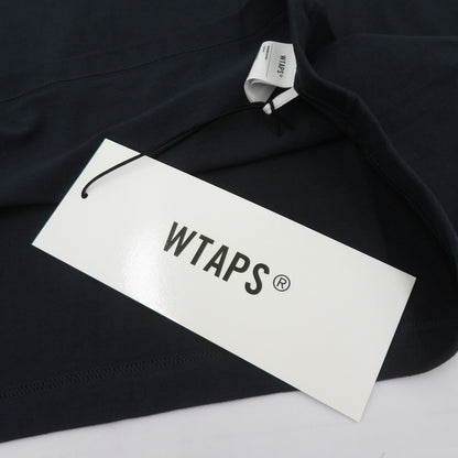 W)TAPS | ダブルタップス SYSTEM/SS/COTTON 半袖Ｔシャツ 261ATDT-STM02S ネイビー サイズ：2【瀬戸大橋店】