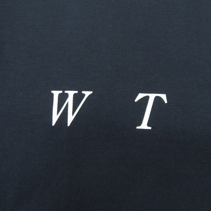 W)TAPS | ダブルタップス SYSTEM/SS/COTTON 半袖Ｔシャツ 261ATDT-STM02S ネイビー サイズ：2【瀬戸大橋店】