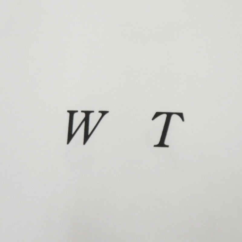 W)TAPS | ダブルタップス SYSTEM/SS/COTTON 半袖Ｔシャツ 261ATDT-STM02S ホワイト サイズ：3【瀬戸大橋店】