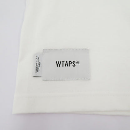 W)TAPS | ダブルタップス SYSTEM/SS/COTTON 半袖Ｔシャツ 261ATDT-STM02S ホワイト サイズ：3【瀬戸大橋店】