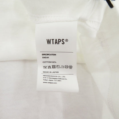 W)TAPS | ダブルタップス SYSTEM/SS/COTTON 半袖Ｔシャツ 261ATDT-STM02S ホワイト サイズ：3【瀬戸大橋店】
