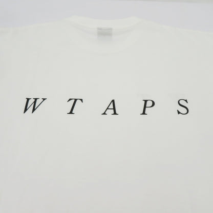 W)TAPS | ダブルタップス SYSTEM/SS/COTTON 半袖Ｔシャツ 261ATDT-STM02S ホワイト サイズ：3【瀬戸大橋店】