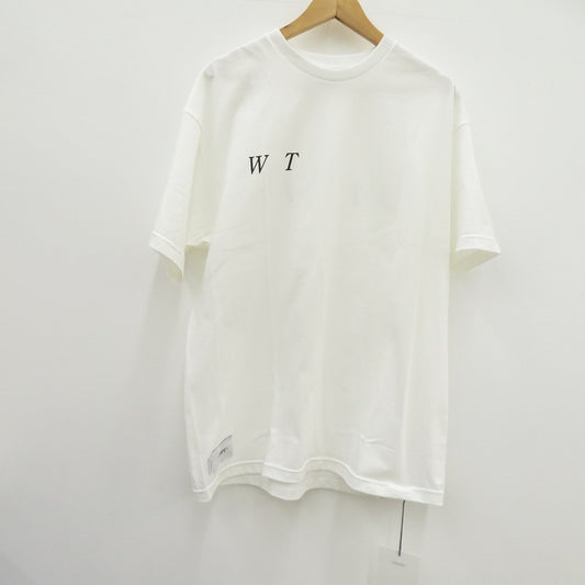 W)TAPS | ダブルタップス SYSTEM/SS/COTTON 半袖Ｔシャツ 261ATDT-STM02S ホワイト サイズ：3【瀬戸大橋店】