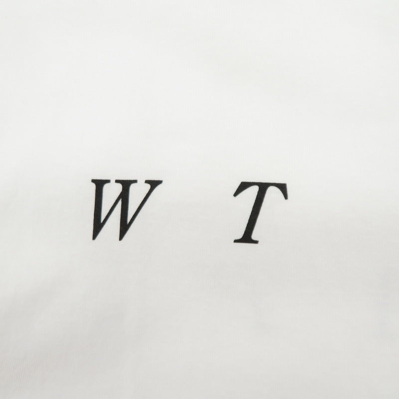 W)TAPS | ダブルタップス SYSTEM/SS/COTTON 半袖Ｔシャツ 261ATDT-STM02S ホワイト サイズ：3【瀬戸大橋店】