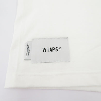 W)TAPS | ダブルタップス SYSTEM/SS/COTTON 半袖Ｔシャツ 261ATDT-STM02S ホワイト サイズ：3【瀬戸大橋店】