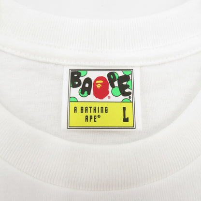 A BATHING APE | アベイシングエイプ 1ST CAMO COLLEGE TEE 半袖Ｔシャツ 1M301110013 ホワイト サイズ：L【瀬戸大橋店】