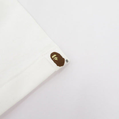 A BATHING APE | アベイシングエイプ 1ST CAMO COLLEGE TEE 半袖Ｔシャツ 1M301110013 ホワイト サイズ：L【瀬戸大橋店】
