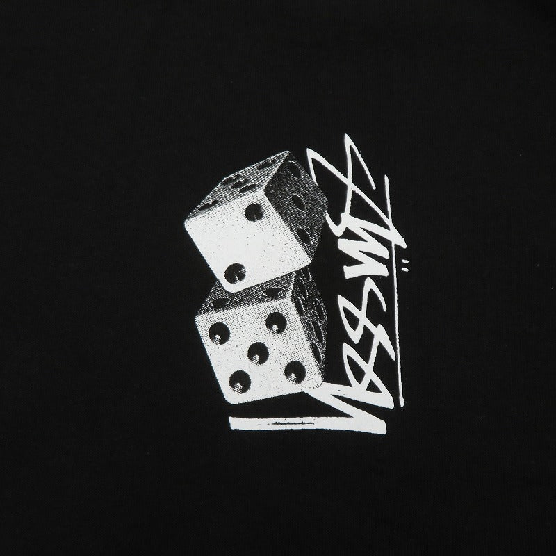 STUSSY | ステューシー TALL DICE TEE 半袖Ｔシャツ 1905187 ブラック サイズ：L【瀬戸大橋店】
