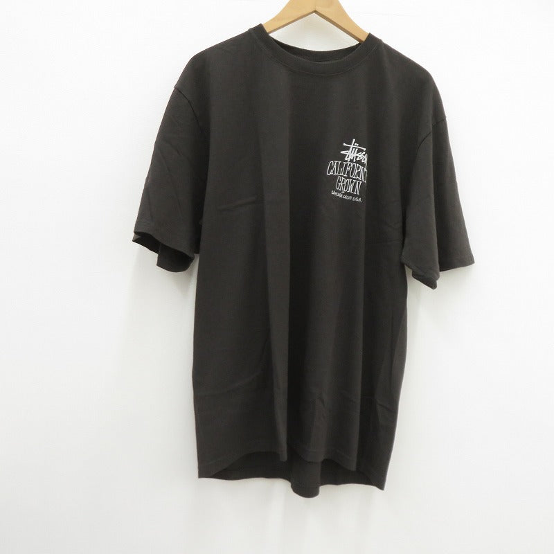 STUSSY | ステューシー CALI GROWN TEE PIGMENT DYED 半袖Ｔシャツ 1905162 ブラック サイズ：L【瀬戸大橋店】