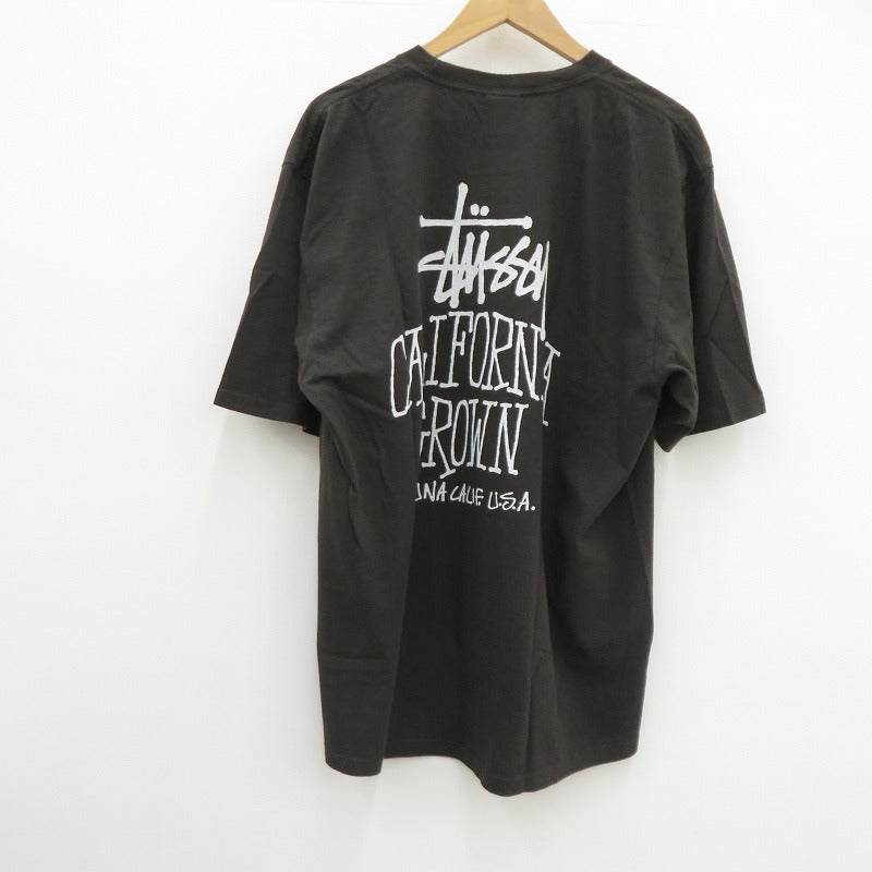 STUSSY | ステューシー CALI GROWN TEE PIGMENT DYED 半袖Ｔシャツ 1905162 ブラック サイズ：L【瀬戸大橋店】