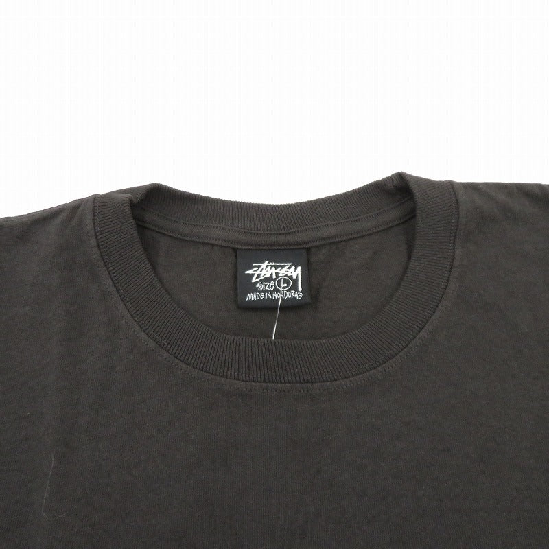 STUSSY | ステューシー CALI GROWN TEE PIGMENT DYED 半袖Ｔシャツ 1905162 ブラック サイズ：L【瀬戸大橋店】