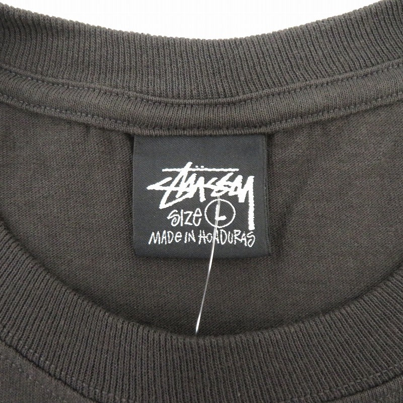 STUSSY | ステューシー CALI GROWN TEE PIGMENT DYED 半袖Ｔシャツ 1905162 ブラック サイズ：L【瀬戸大橋店】