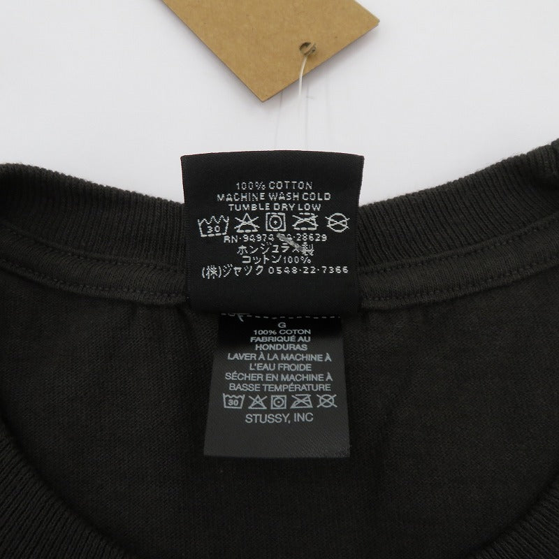 STUSSY | ステューシー CALI GROWN TEE PIGMENT DYED 半袖Ｔシャツ 1905162 ブラック サイズ：L【瀬戸大橋店】