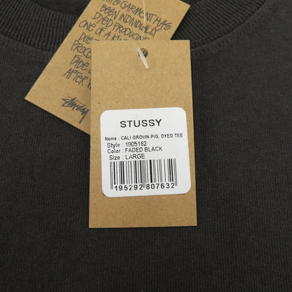 STUSSY | ステューシー CALI GROWN TEE PIGMENT DYED 半袖Ｔシャツ 1905162 ブラック サイズ：L【瀬戸大橋店】
