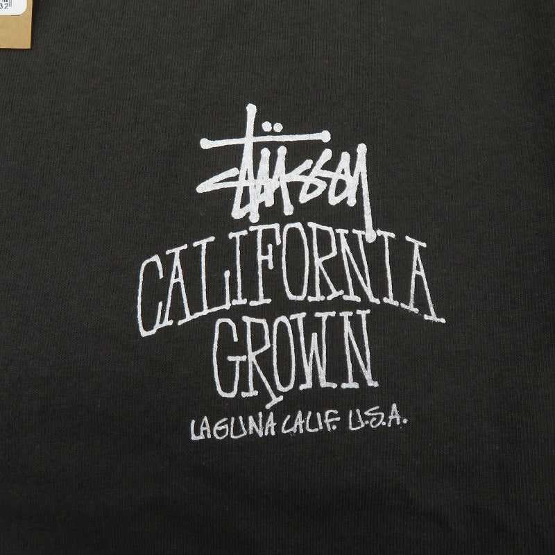 STUSSY | ステューシー CALI GROWN TEE PIGMENT DYED 半袖Ｔシャツ 1905162 ブラック サイズ：L【瀬戸大橋店】