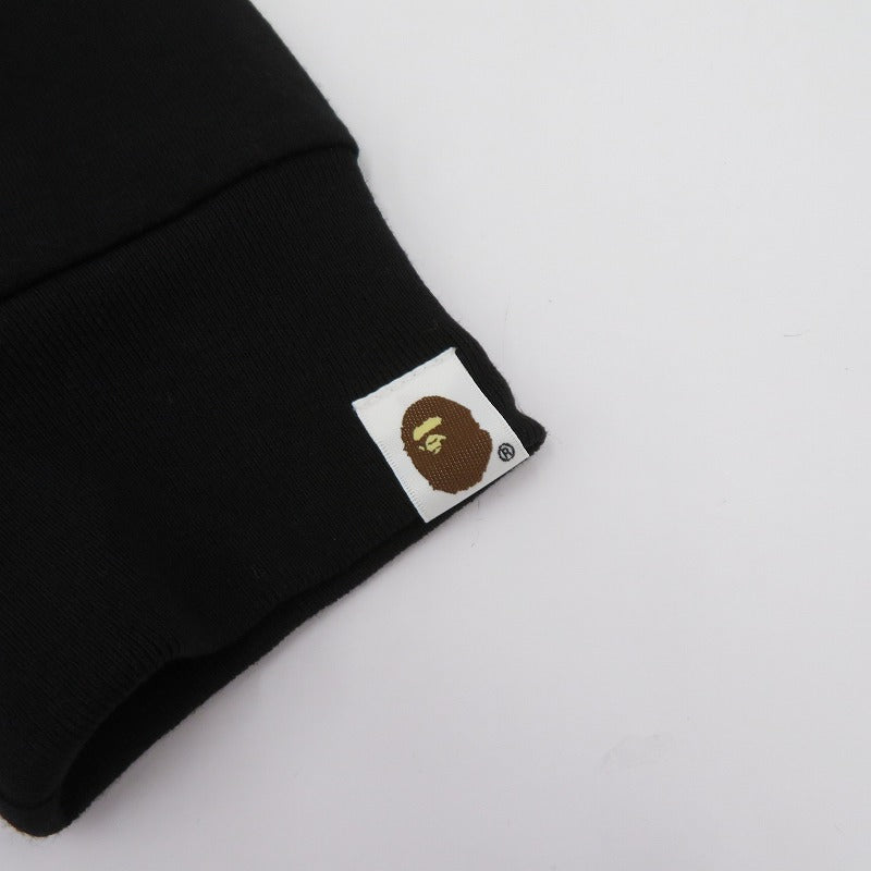 A BATHING APE | アベイシングエイプ COLOR CAMO BIG APE HEAD LS TEE 長袖Ｔシャツ 1M80111055 ブラック サイズ：L【瀬戸大橋店】