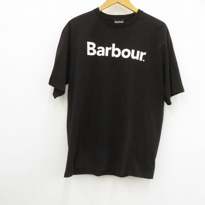 Barbour | バーブァー ビーコンロゴT 半袖Ｔシャツ 231MTSG002 ブラック サイズ：L【瀬戸大橋店】