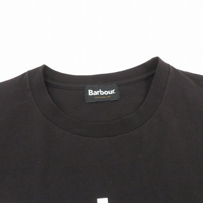 Barbour | バーブァー ビーコンロゴT 半袖Ｔシャツ 231MTSG002 ブラック サイズ：L【瀬戸大橋店】