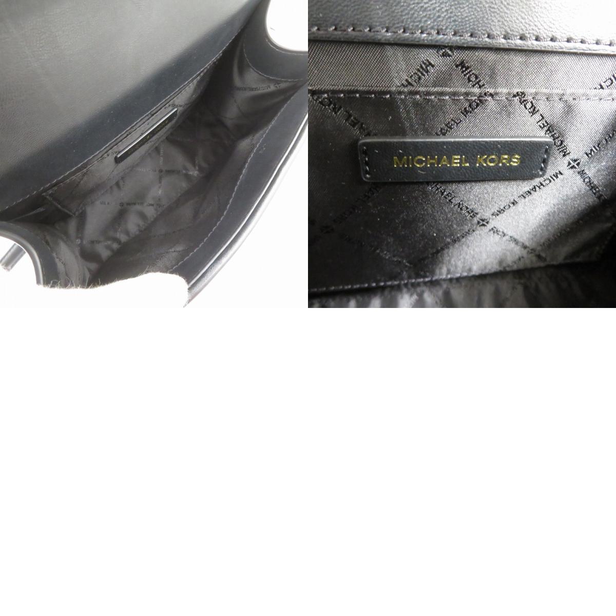 Michael Kors | マイケルコース ホイットニー ミディアム フラップ ショルダーバッグ 35R4GWHL6U ブラック【瀬戸大橋店】