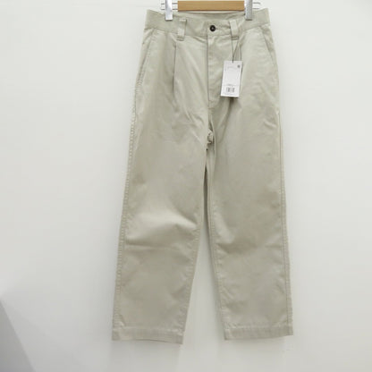 MARGARET HOWELL | マーガレットハウエル WASHED CHINO COTTON チノパンツ ベージュ サイズ：2【瀬戸大橋店】