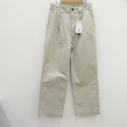 MARGARET HOWELL | マーガレットハウエル WASHED CHINO COTTON チノパンツ ベージュ サイズ：2【瀬戸大橋店】