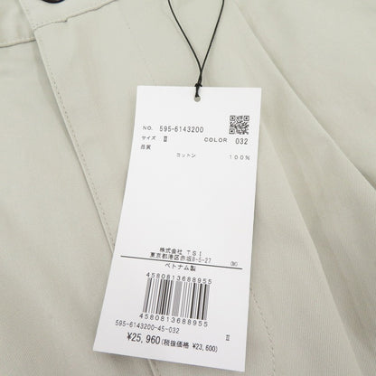MARGARET HOWELL | マーガレットハウエル WASHED CHINO COTTON チノパンツ ベージュ サイズ：2【瀬戸大橋店】