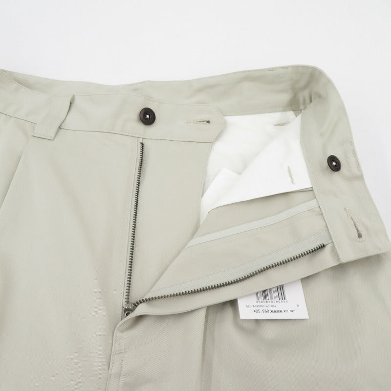 MARGARET HOWELL | マーガレットハウエル WASHED CHINO COTTON チノパンツ ベージュ サイズ：2【瀬戸大橋店】