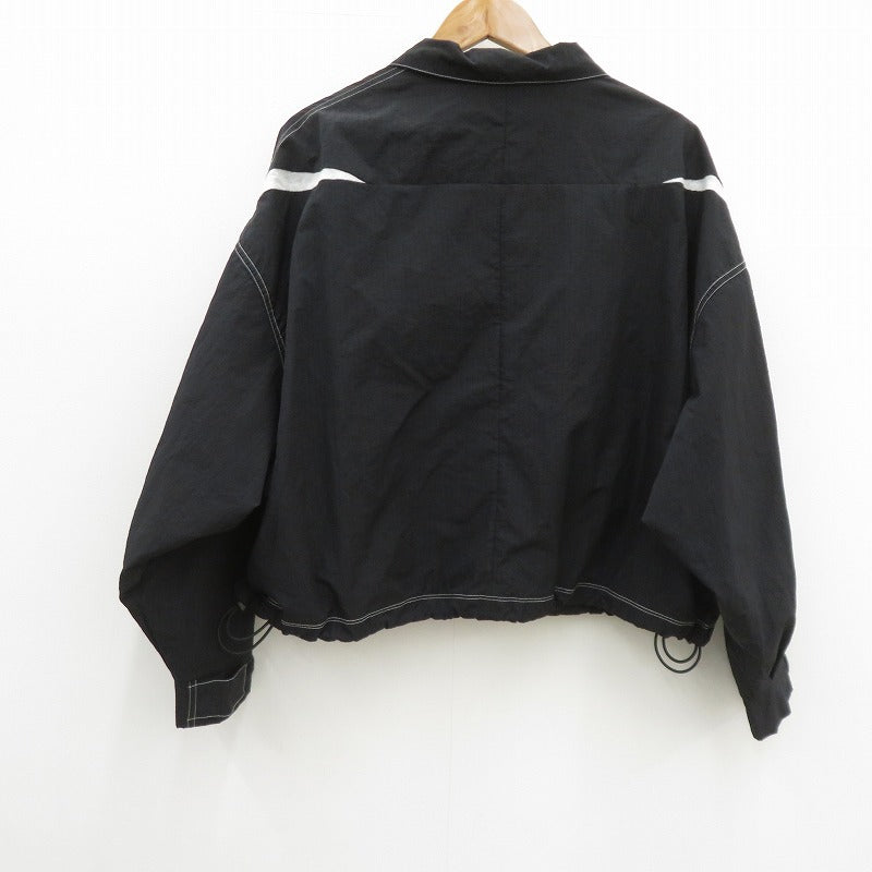 NIKE | ナイキ DOBLE SWOOSH WINDBREAKER ナイロンジャケット DR6133-010 ブラック サイズ：L【瀬戸大橋店】