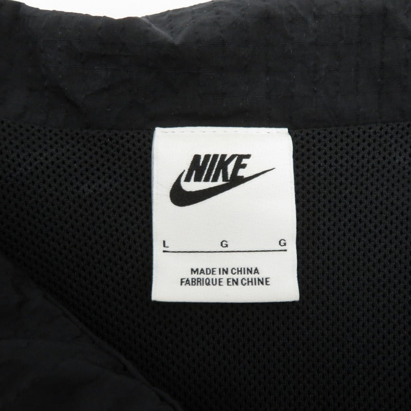 NIKE | ナイキ DOBLE SWOOSH WINDBREAKER ナイロンジャケット DR6133-010 ブラック サイズ：L【瀬戸大橋店】