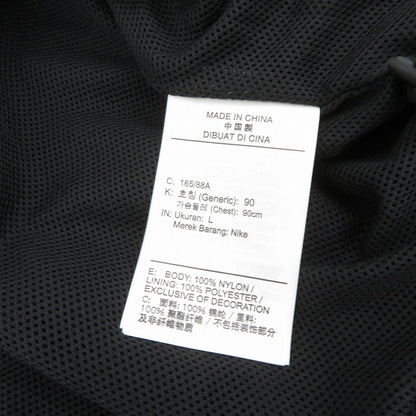NIKE | ナイキ DOBLE SWOOSH WINDBREAKER ナイロンジャケット DR6133-010 ブラック サイズ：L【瀬戸大橋店】